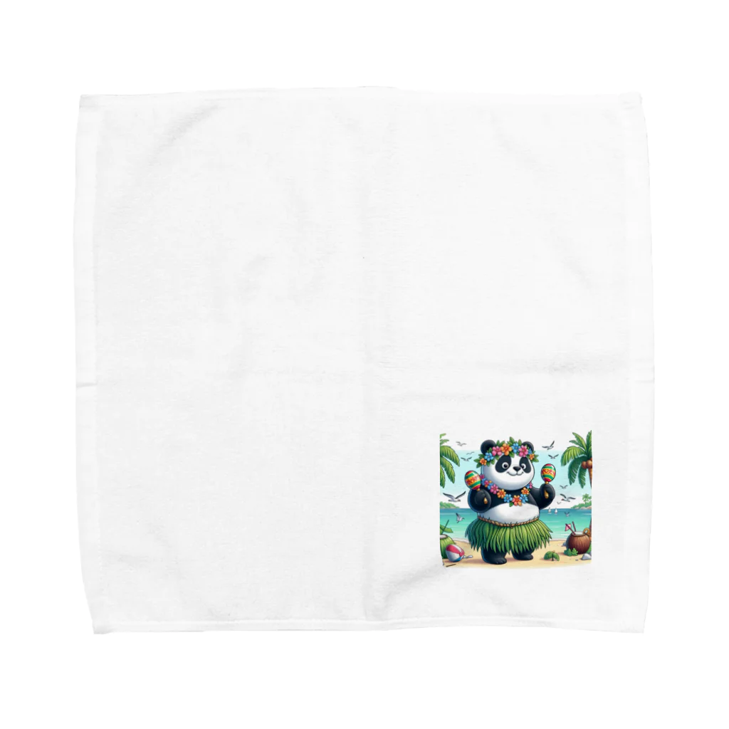 redpanda_pandaのパンダマラカス Towel Handkerchief