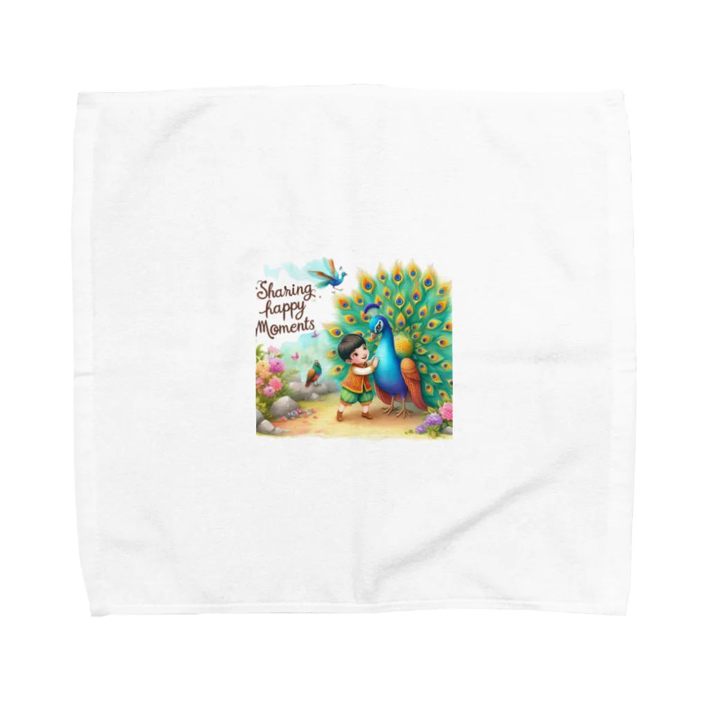 J-Peacockのイメージディスクリプション Towel Handkerchief