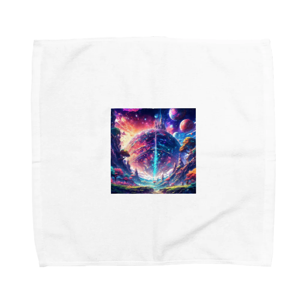 moon star ☪︎の異空間1 Towel Handkerchief