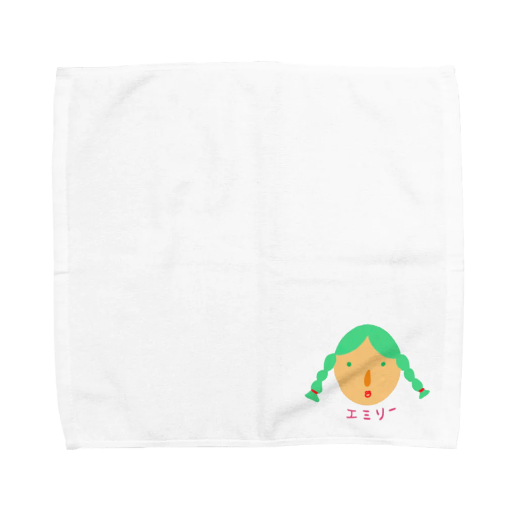 まるまるまーさんのエミリー Towel Handkerchief