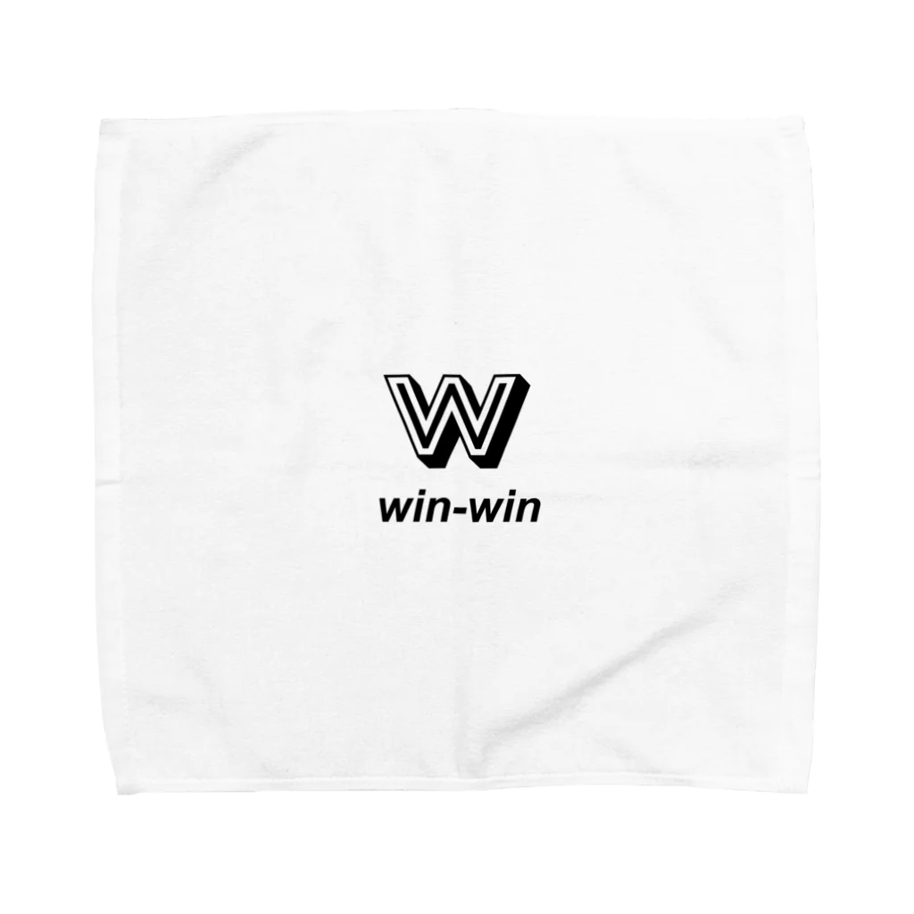 win-winのwin-win Towel Handkerchief