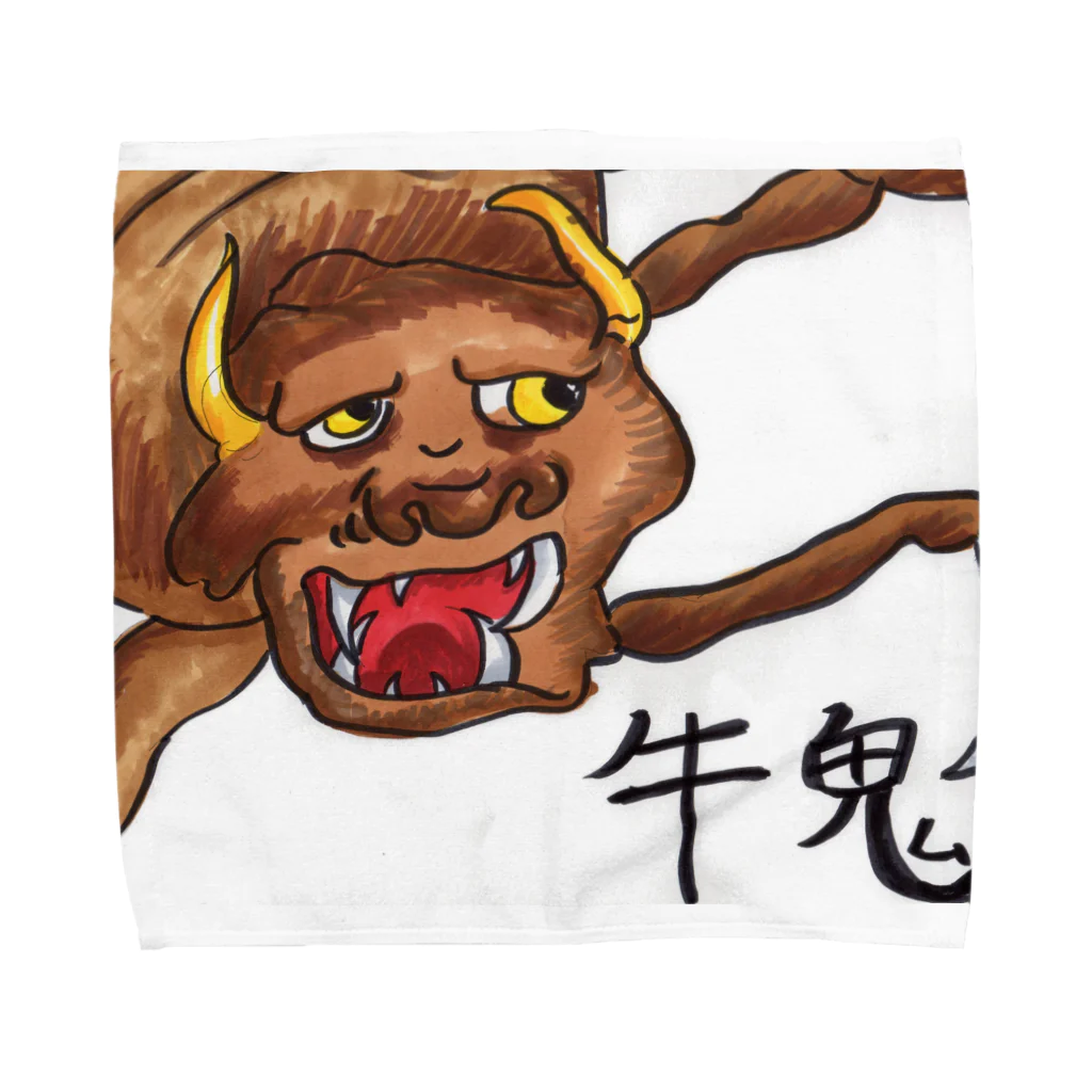 めばるショップの牛鬼T Towel Handkerchief