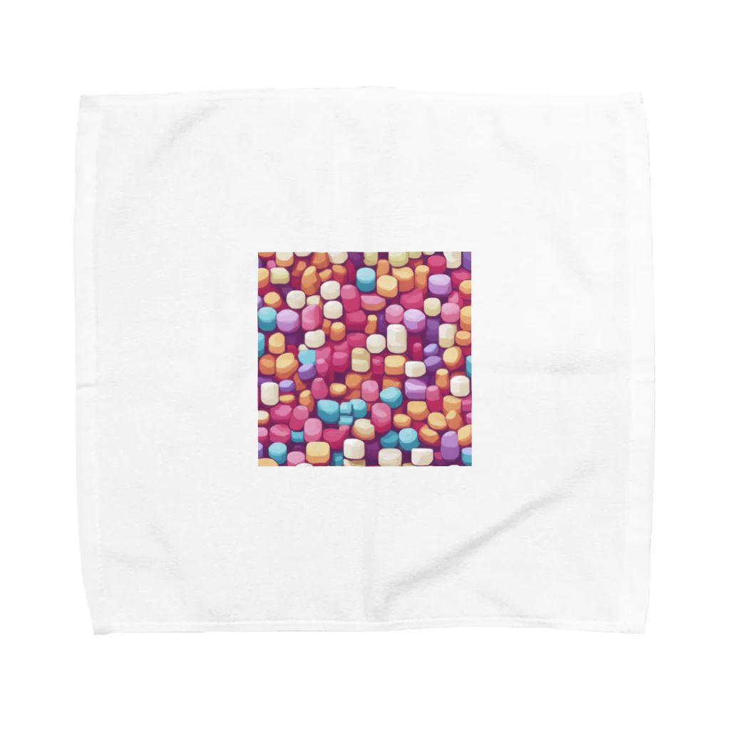 suzuharuuのドット絵のポイフル Towel Handkerchief