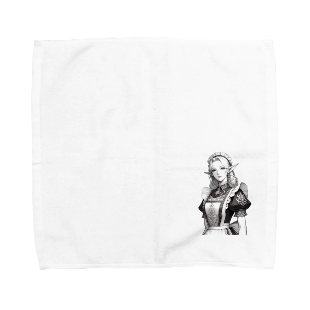 kei1964のエルフ Towel Handkerchief