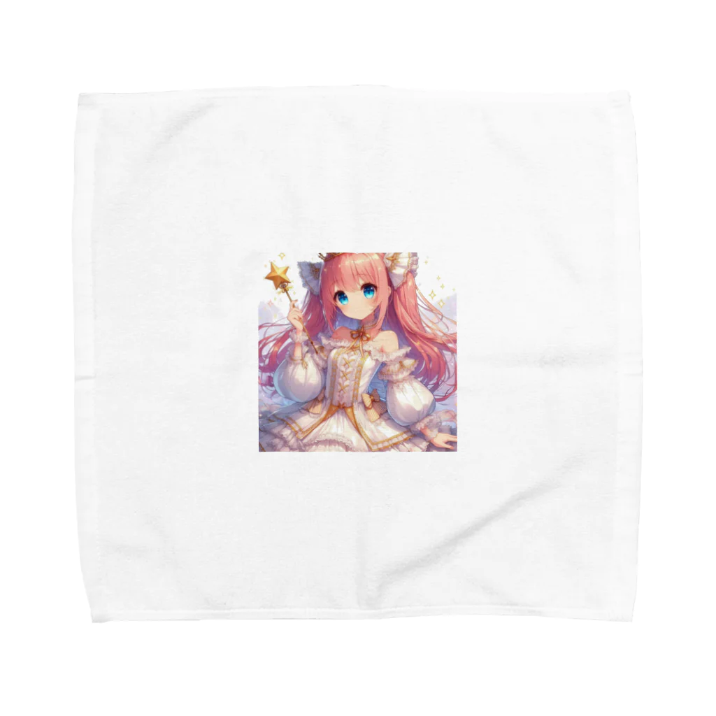 ryu_fashionの【可愛い】美少女魔法使い3 Towel Handkerchief