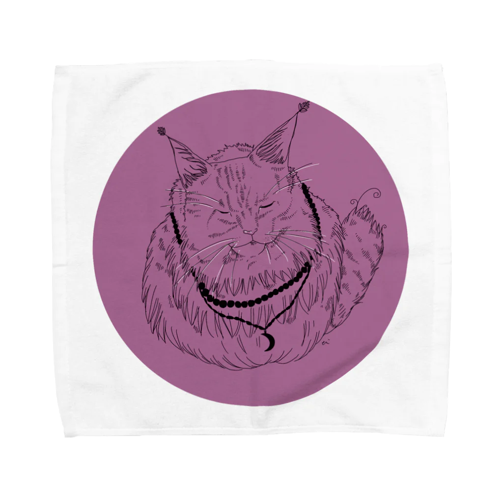 yamamotoeriのヤマモトエリ　にゃ無 Towel Handkerchief