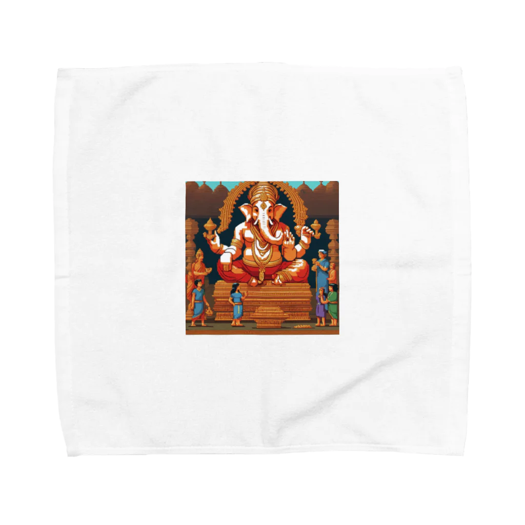 ganeshaの知識を共有するガネーシャ Towel Handkerchief