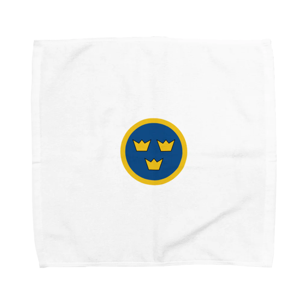 puikkoの国籍マーク　スウェーデン Towel Handkerchief