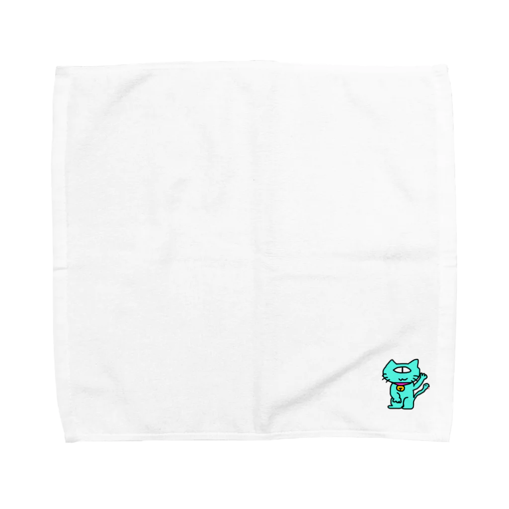 manesan.jpの青大将（タオルハンカチ） Towel Handkerchief