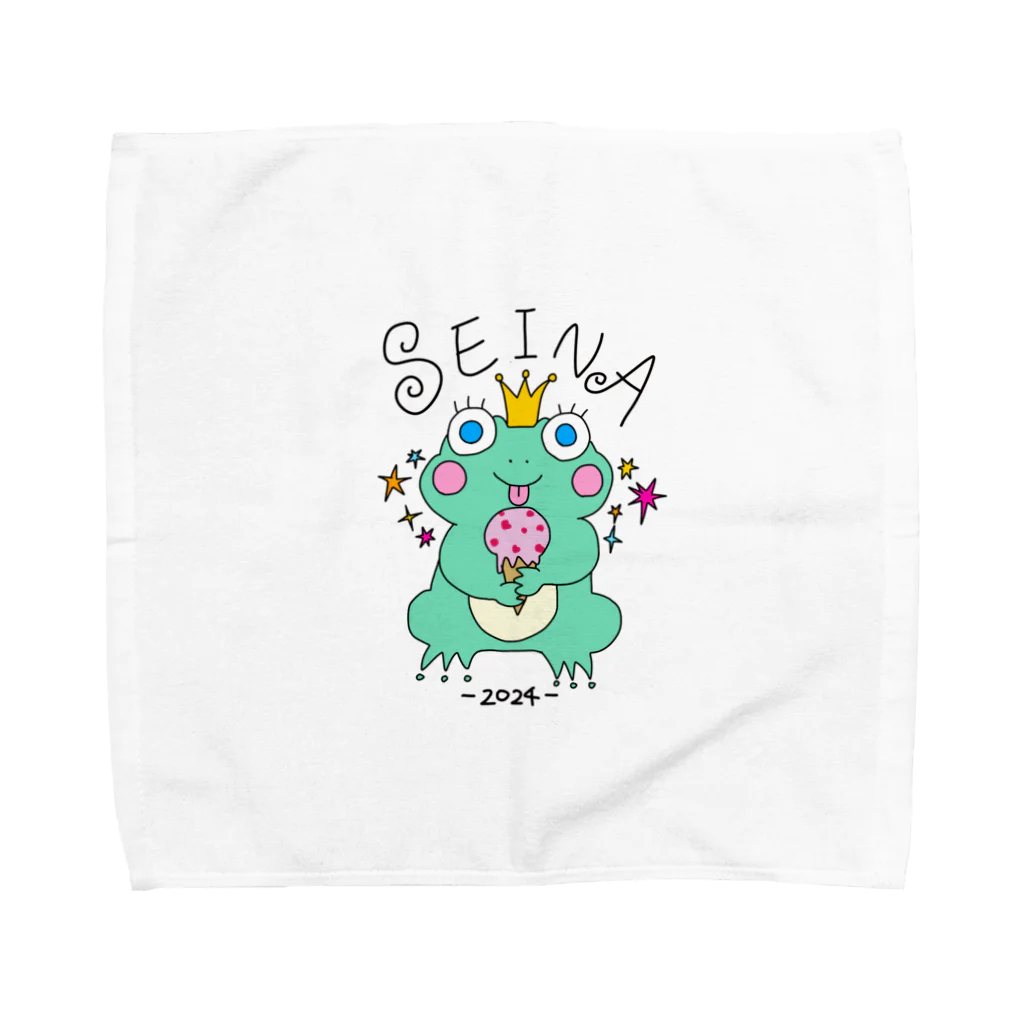 Silly Daysのせいなちゃんはんかち Towel Handkerchief