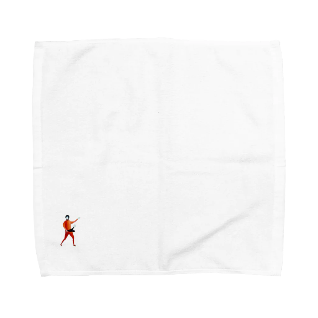 野口清村 / Noguchi Shimuraの母子散歩 Towel Handkerchief