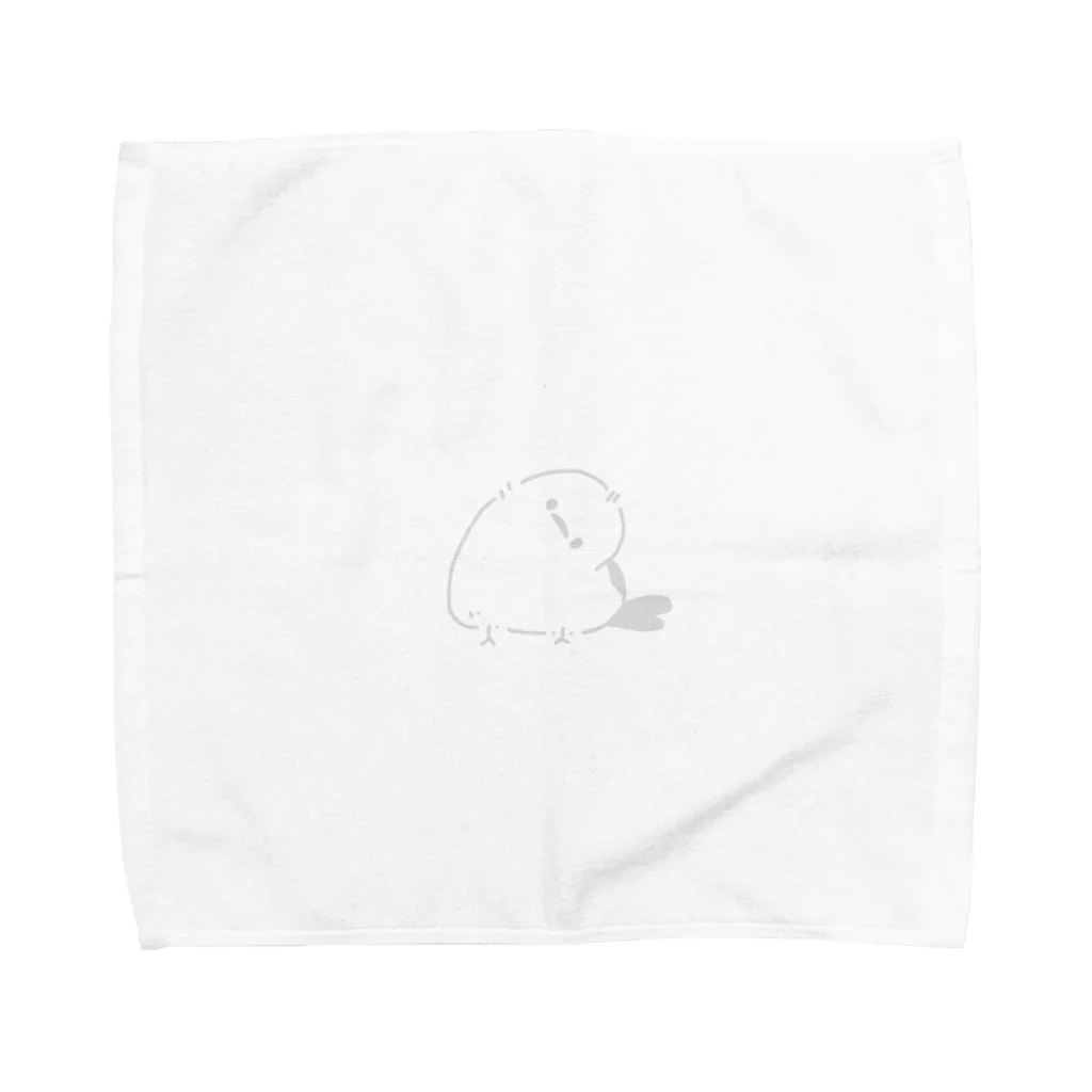 ちぃちゃんのアトリエのゆるいシマエナガさん Towel Handkerchief