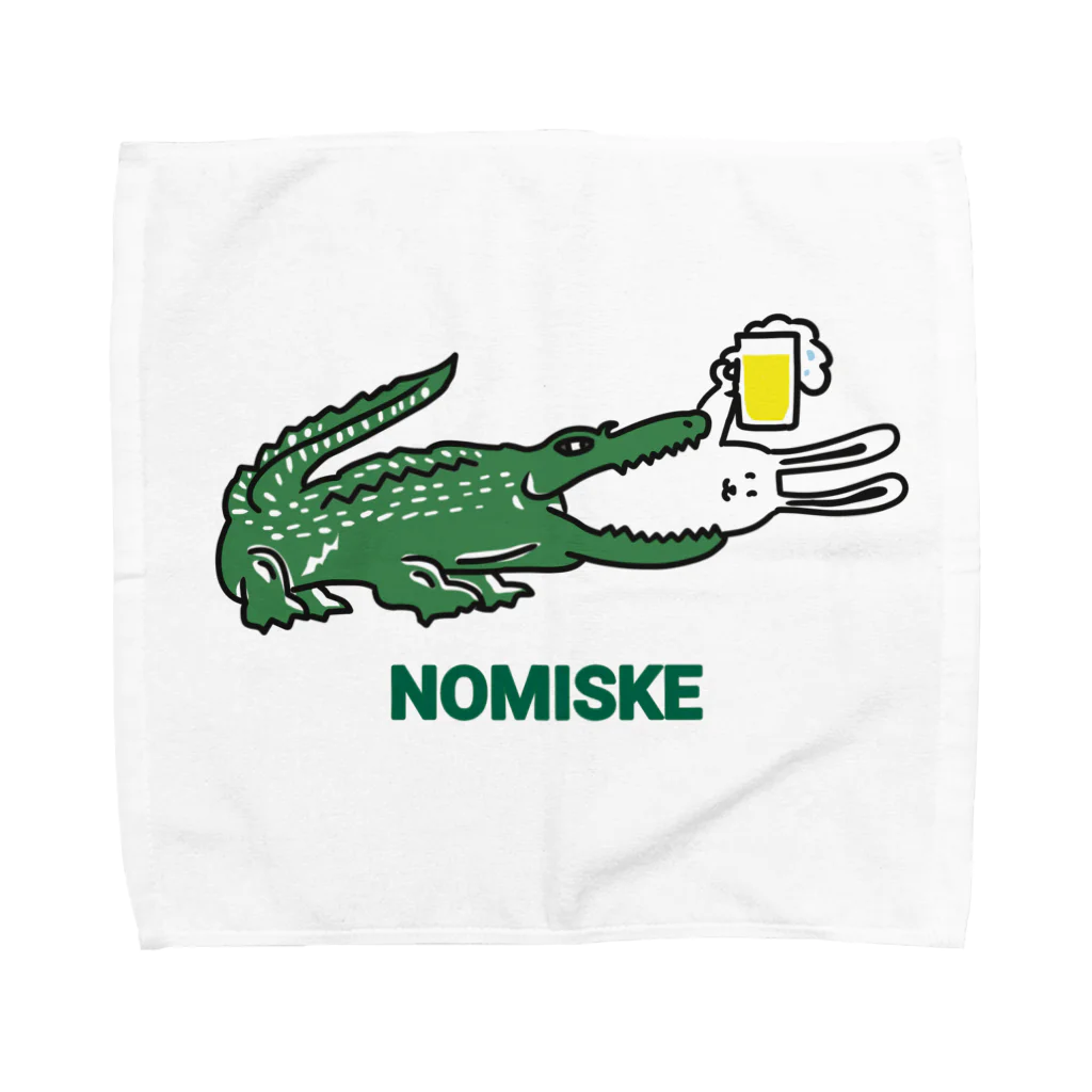 ヒロシオーバーダイブのNOMISKE（飲み助） Towel Handkerchief