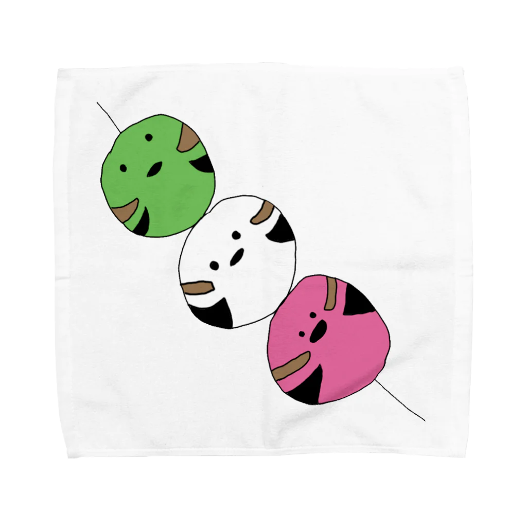 holly_birdsの【ばーず】シマエナガ団子 Towel Handkerchief
