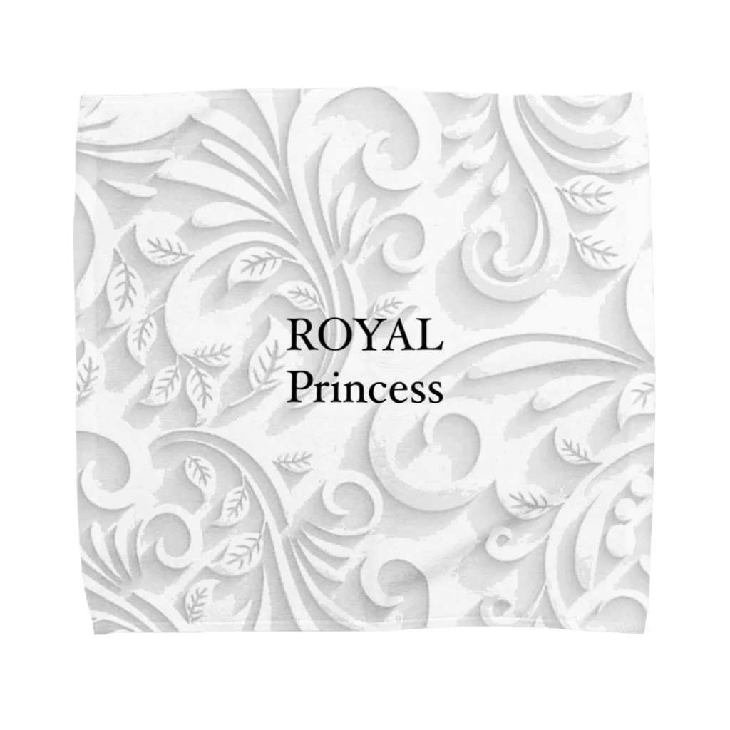 ROYAL PrincessのPrincess White Towel Handkerchief