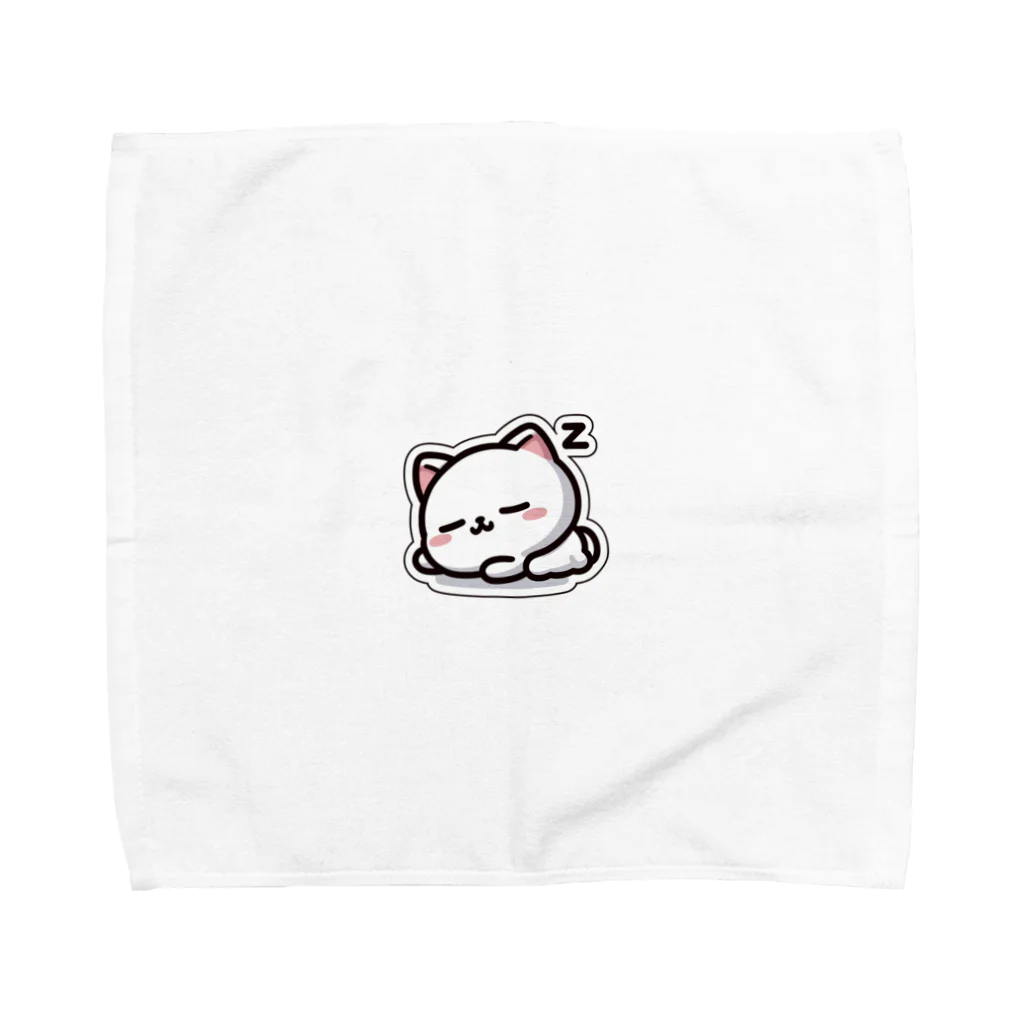 lofiのふわふわの毛並みにうっとり Towel Handkerchief