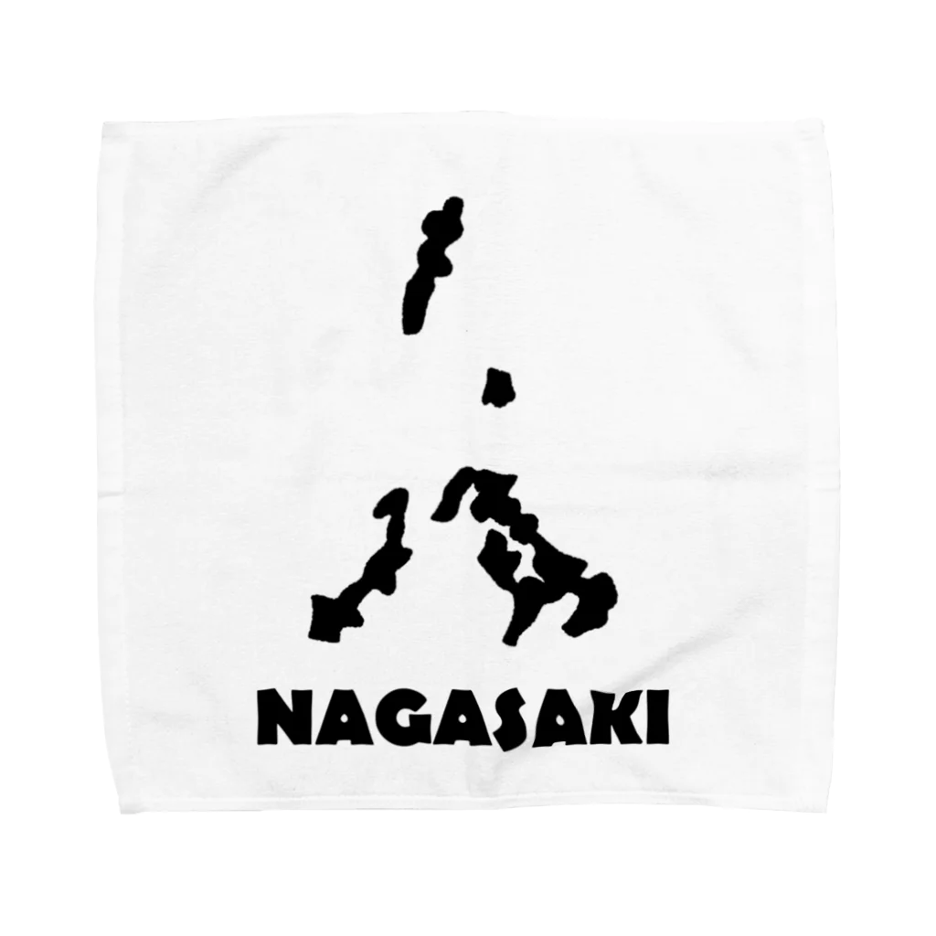 riwawankoの４７都道府県グッズ(長崎県) Towel Handkerchief
