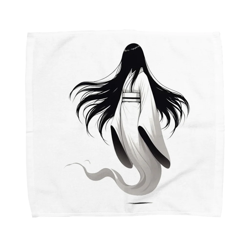 DAIKOKUTEN_MAMEKOのおばけ Towel Handkerchief