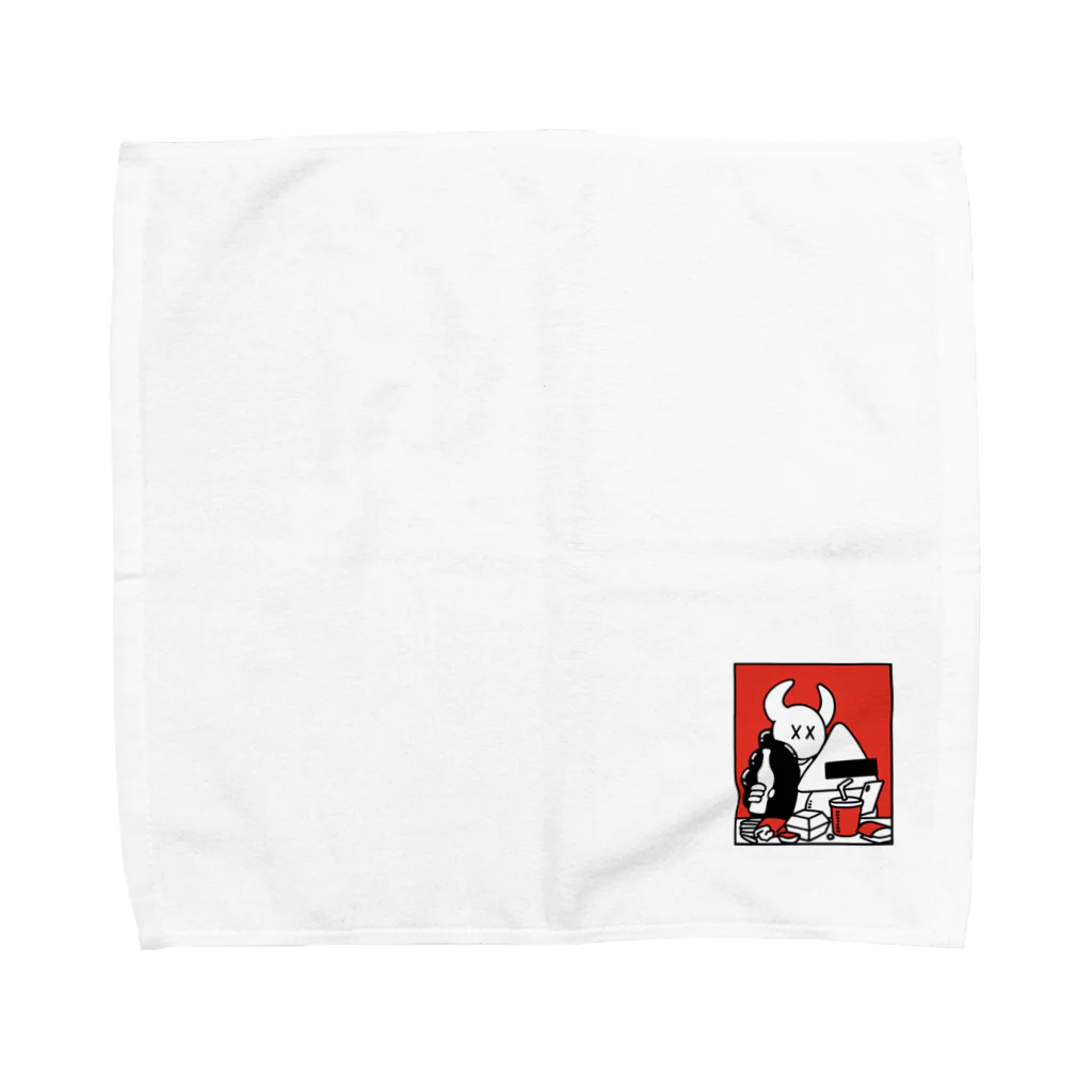 okamottaのファストフード Towel Handkerchief