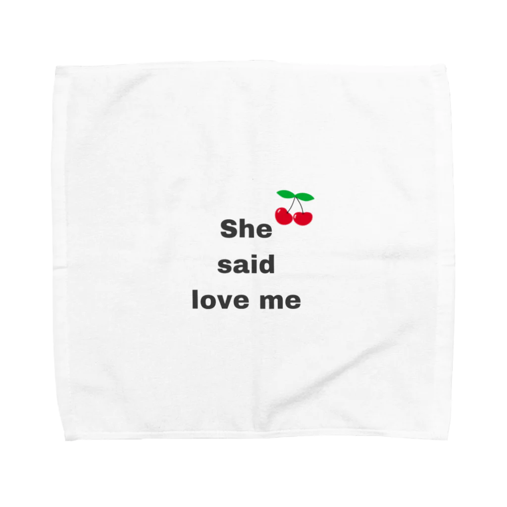 shesaidlovemeのshesaidloveme Towel Handkerchief