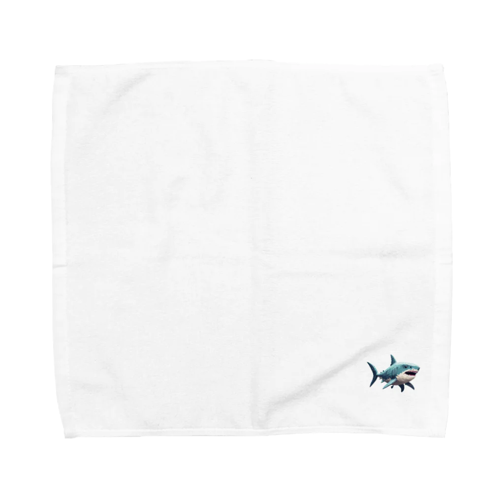 Kaz_Alter777のサメちゃん Towel Handkerchief