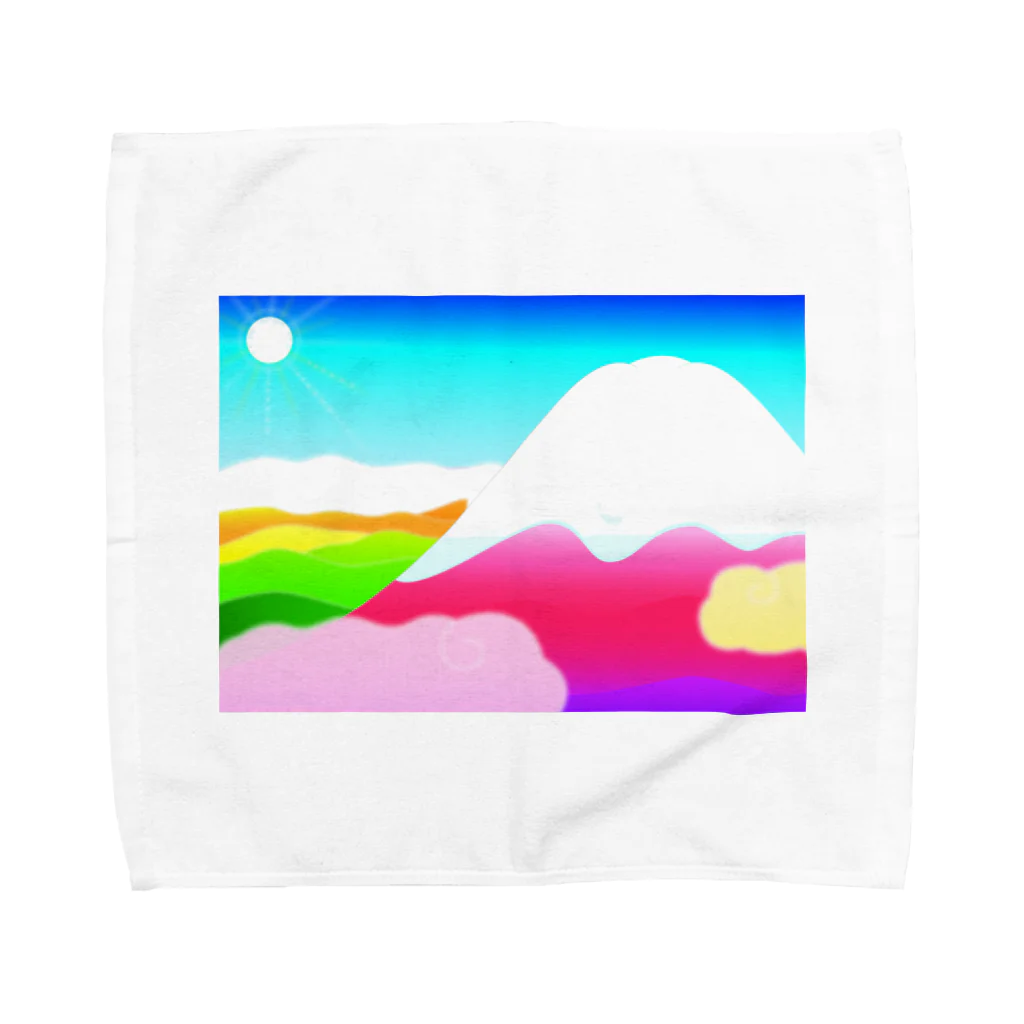 Noriko.lの富士山 Towel Handkerchief