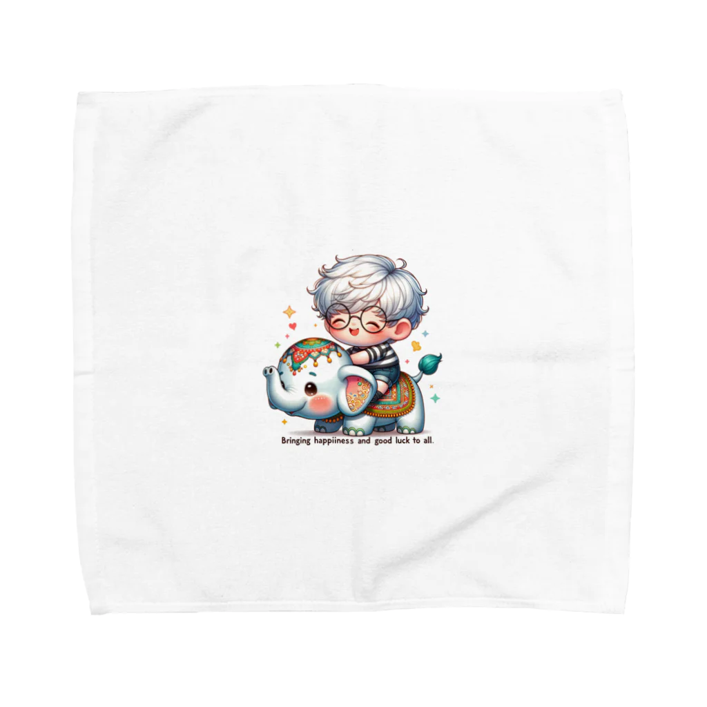 SHINICHIRO KOIDEのエレフィー (Elephie) Towel Handkerchief