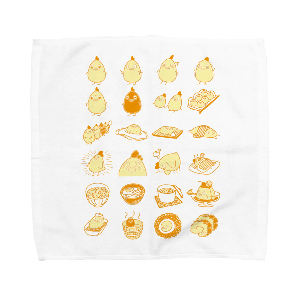 Little little(リルリル)の栄養モンスター Towel Handkerchief