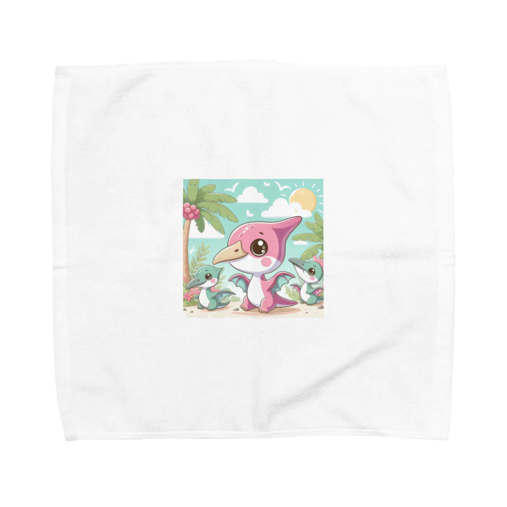 dinosaur_brothersのべびぃプテラ③ Towel Handkerchief