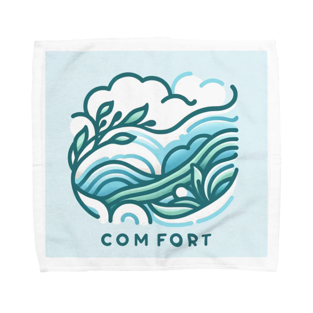 ねこにんじゃショップのComfort Towel Handkerchief