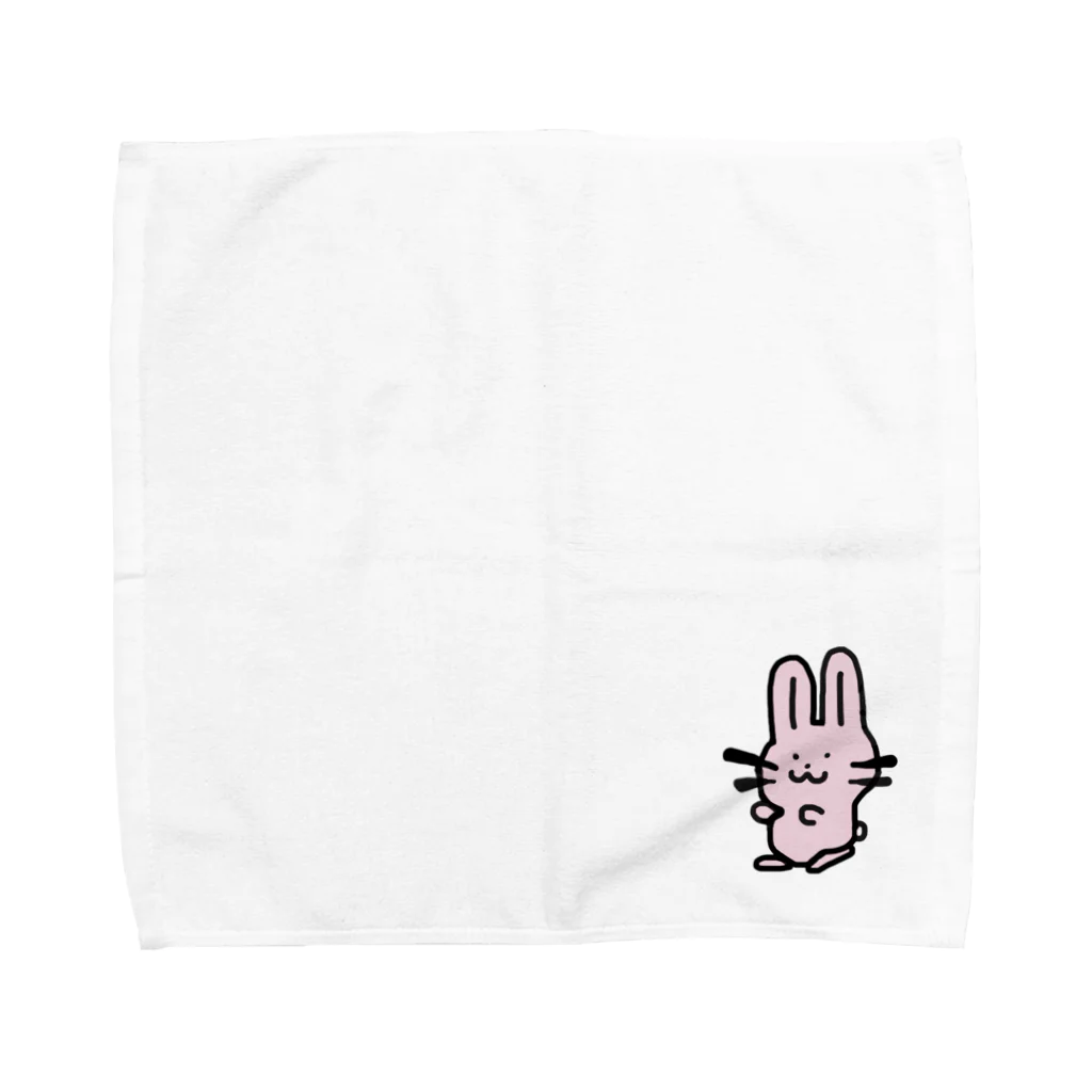みるきーのウサギ Towel Handkerchief