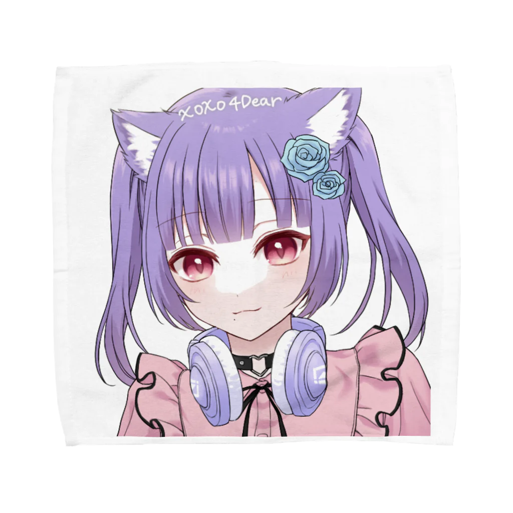 猫耳少女のなぎさ Towel Handkerchief