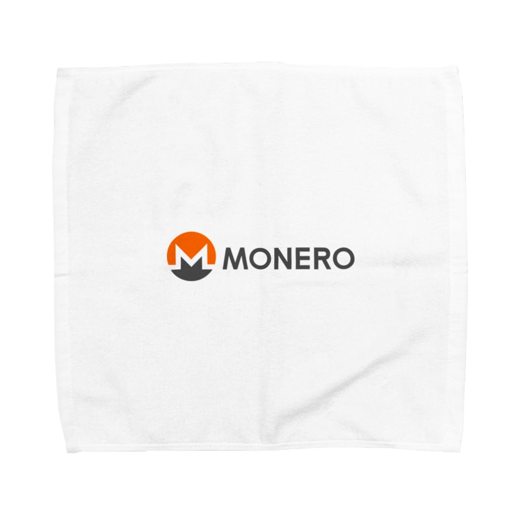 OWLCOIN ショップのMonero モネロ Towel Handkerchief