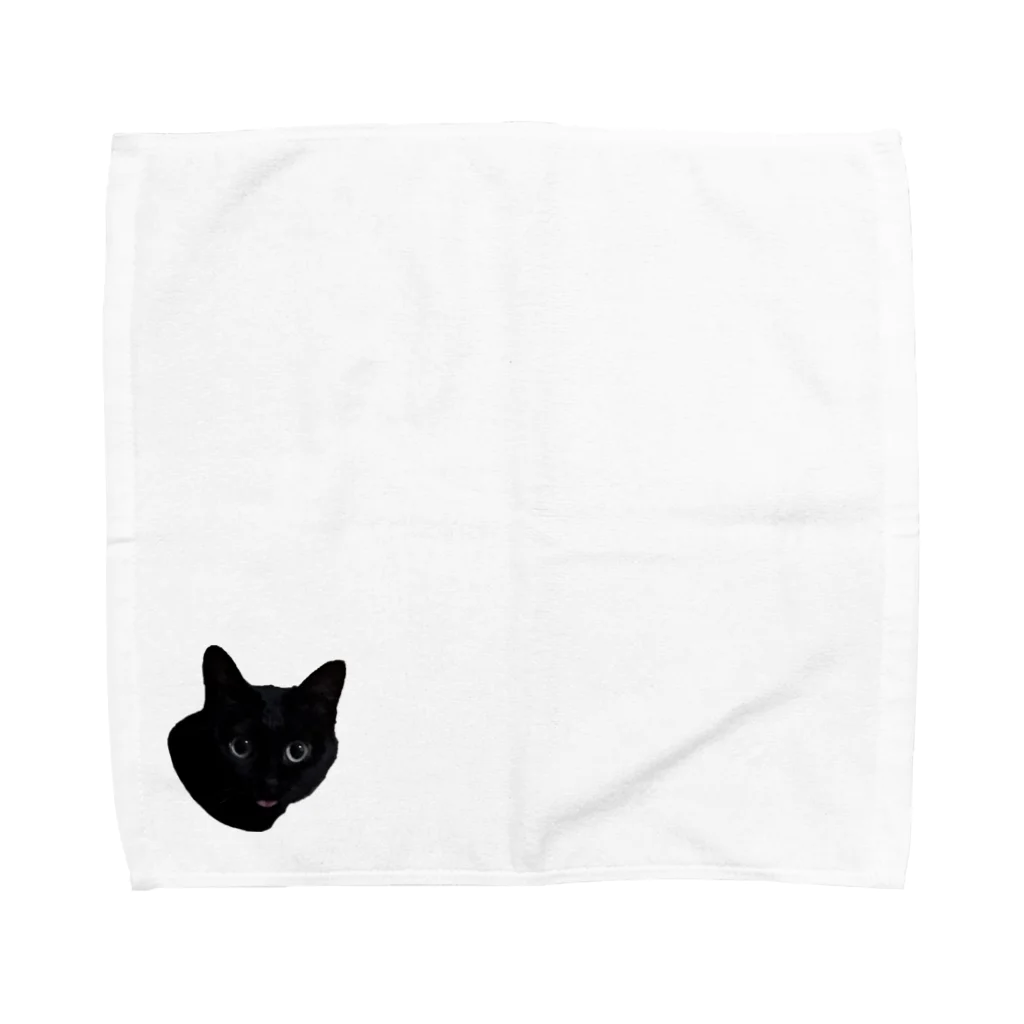 こきばのうちのジジ Towel Handkerchief