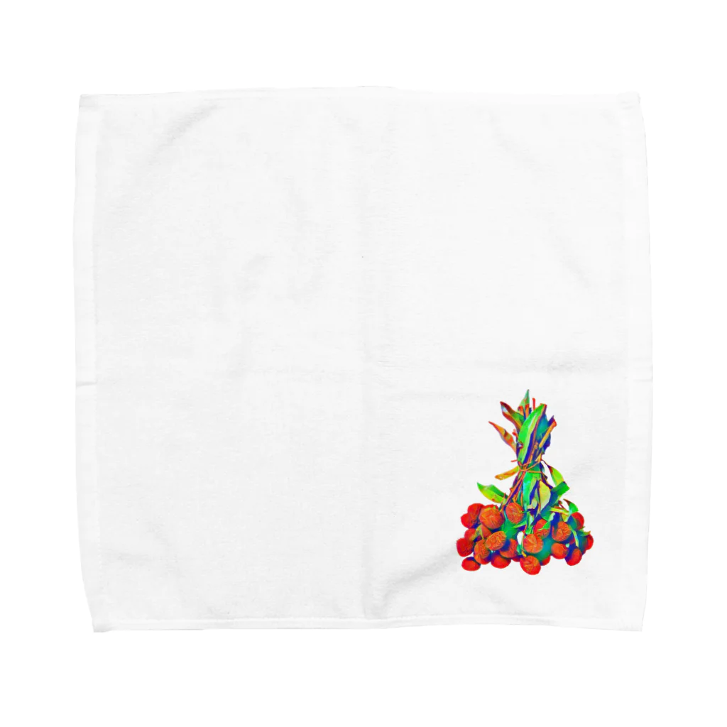 モチゴメ倶楽部のレチシリーズ Towel Handkerchief