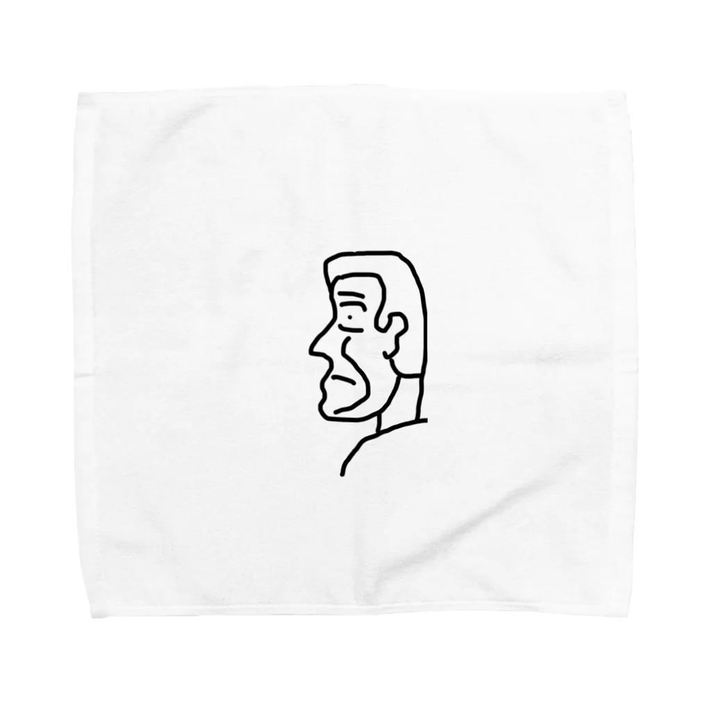 底辺君の横顔さん Towel Handkerchief