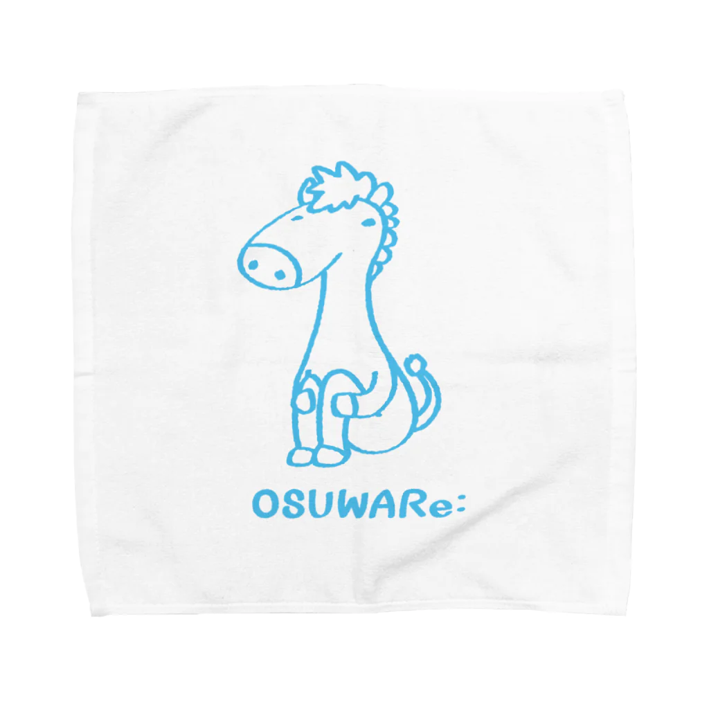 OSUWARe:のウマさん Towel Handkerchief