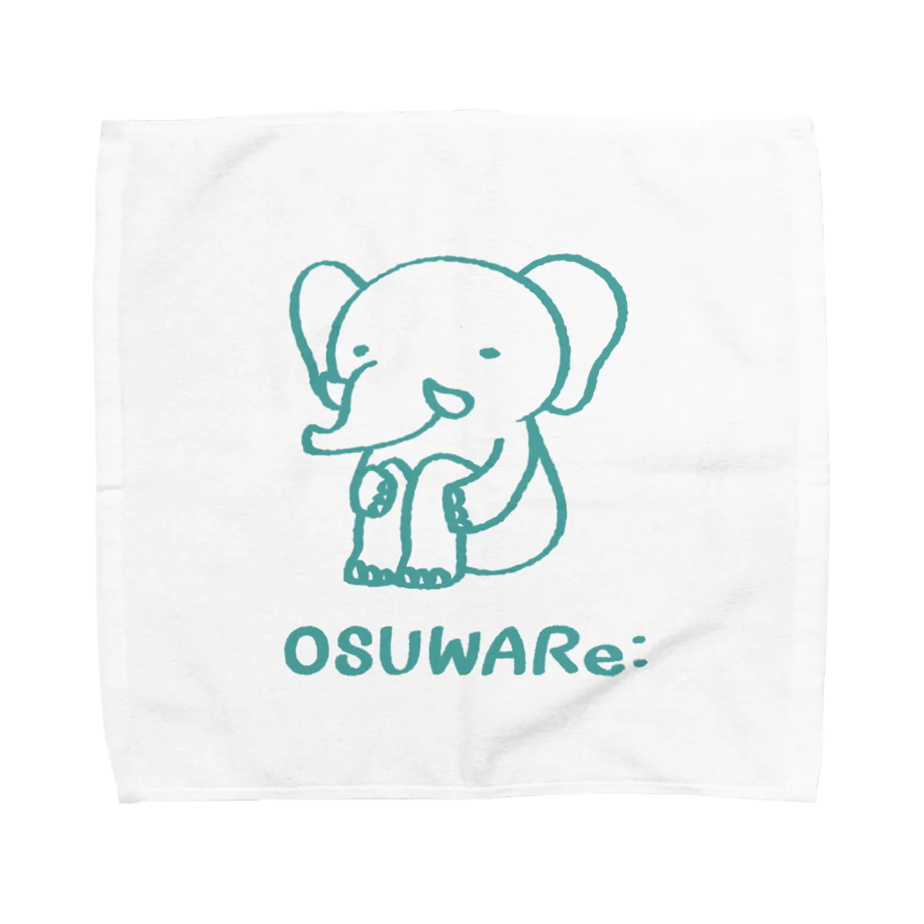 OSUWARe:のゾウさん Towel Handkerchief