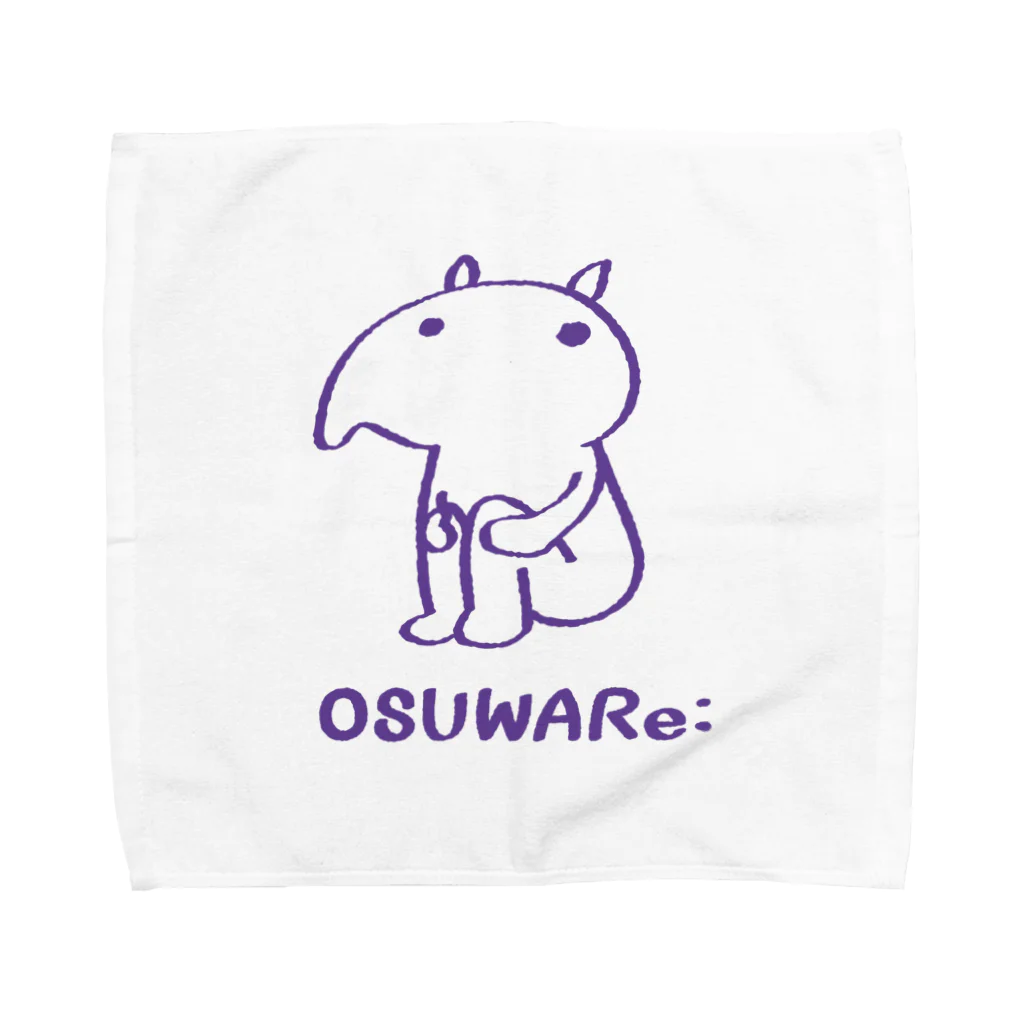 OSUWARe:のバクくん Towel Handkerchief