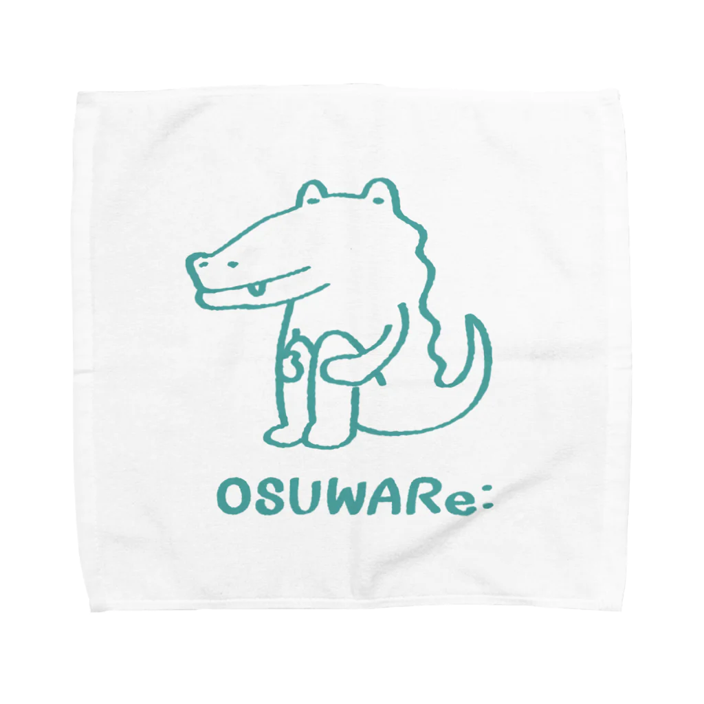 OSUWARe:のワニくん Towel Handkerchief