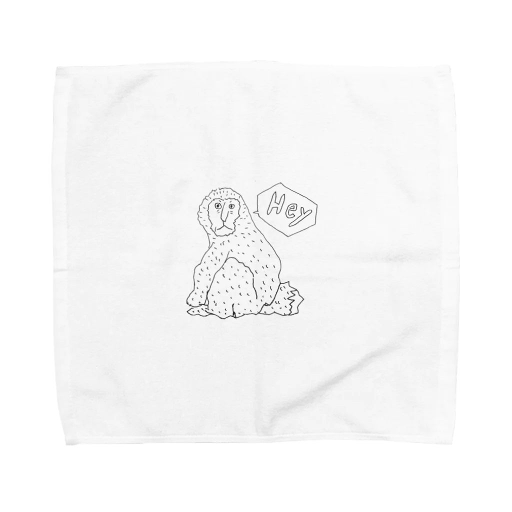 しょうぴーのガン見の猿 Towel Handkerchief