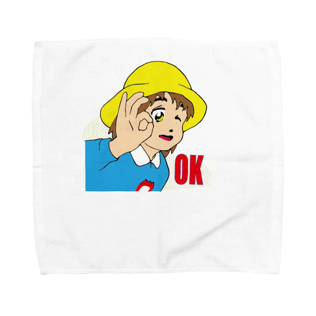 Illust-Zの園児 Towel Handkerchief