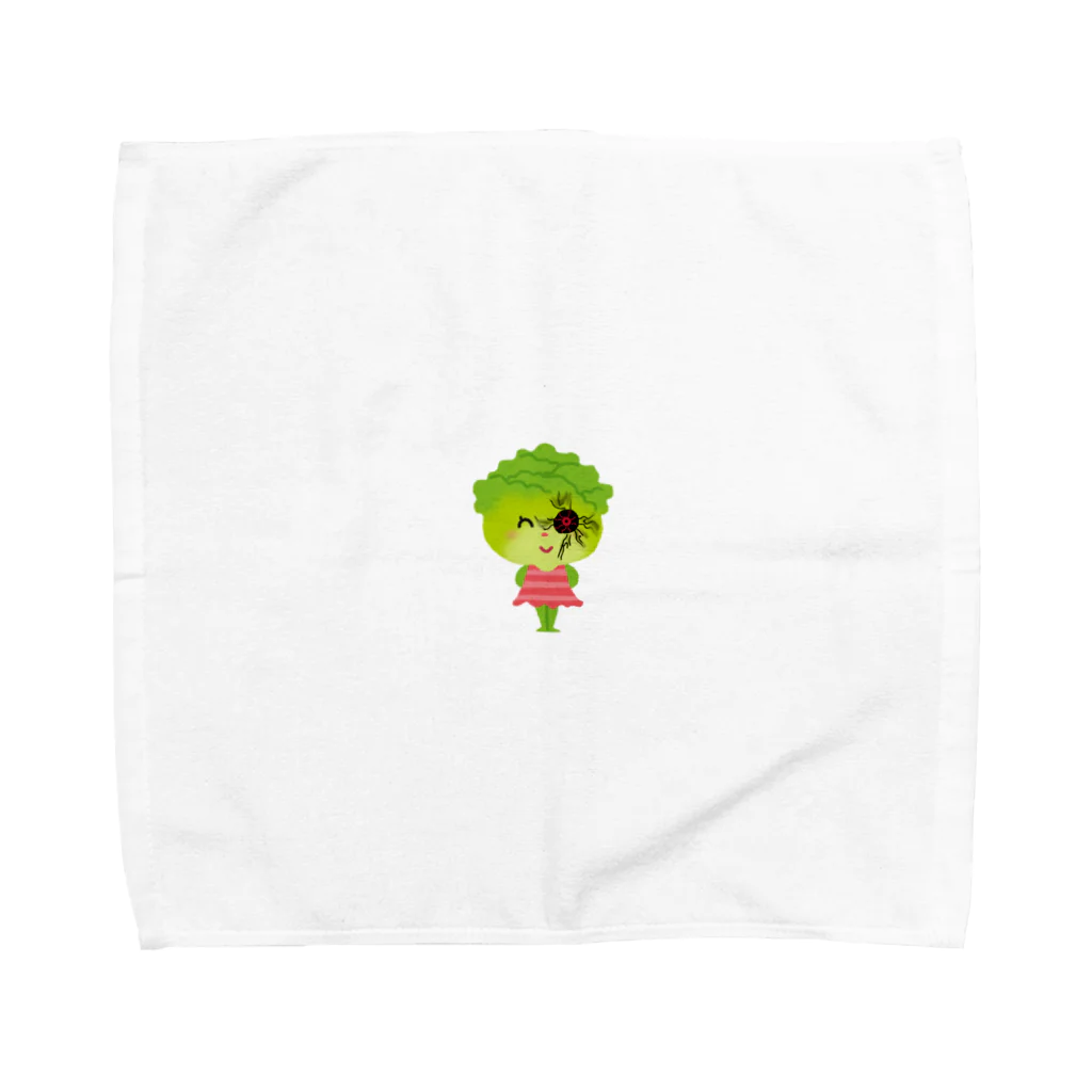 レタスグッズの邪眼のレタスさん Towel Handkerchief