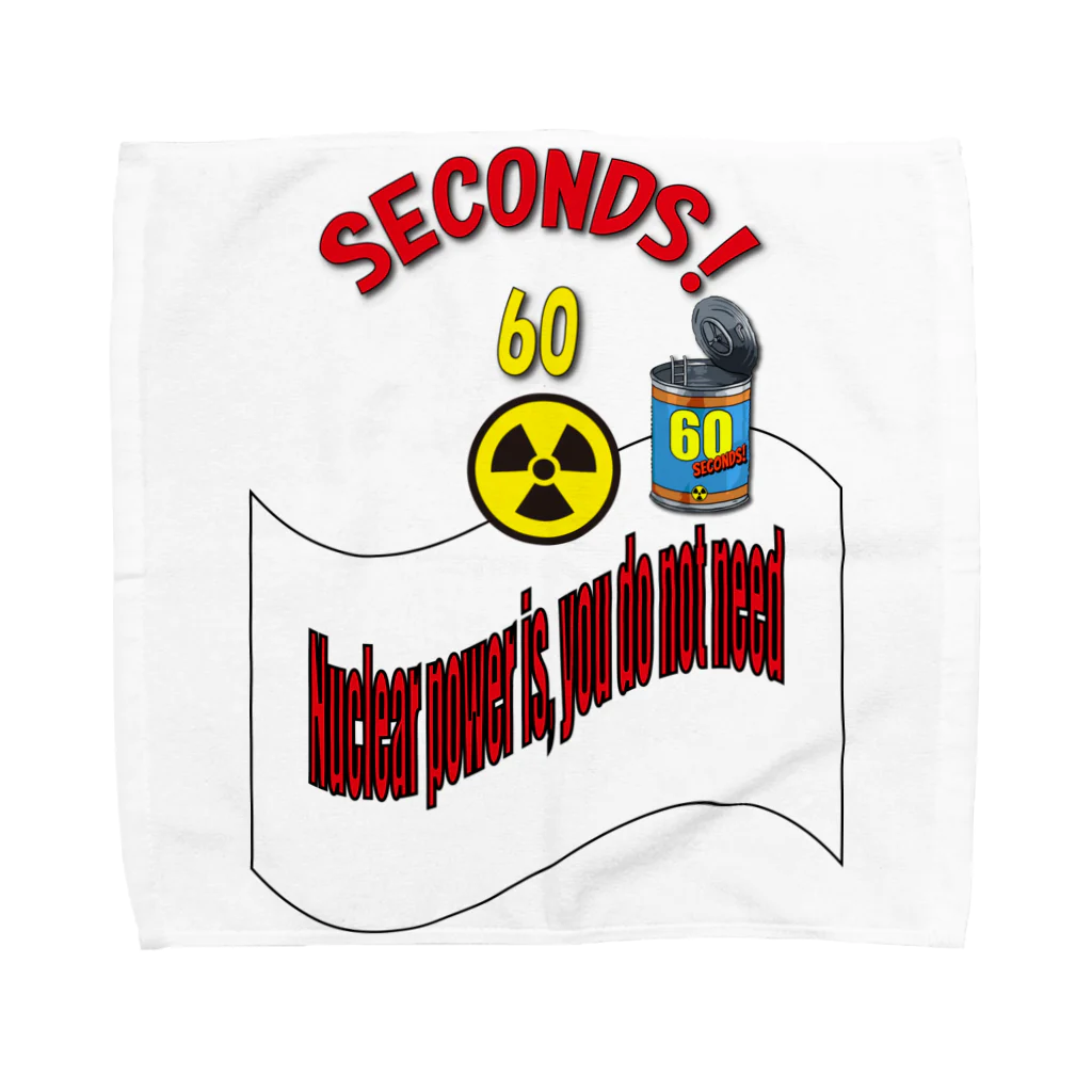 NOMAD-LAB The shopの原子力は、いらない！ Towel Handkerchief
