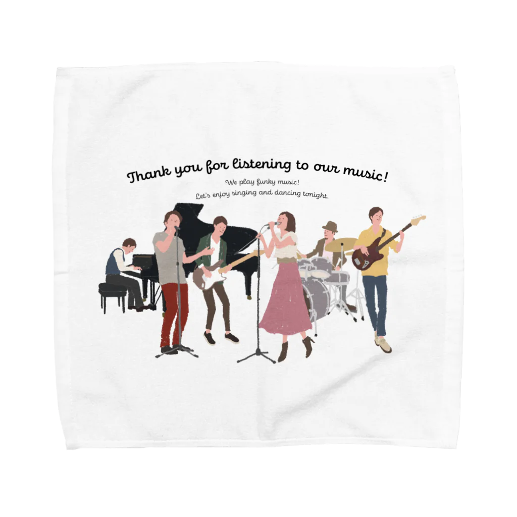 osunariのlove music Towel Handkerchief