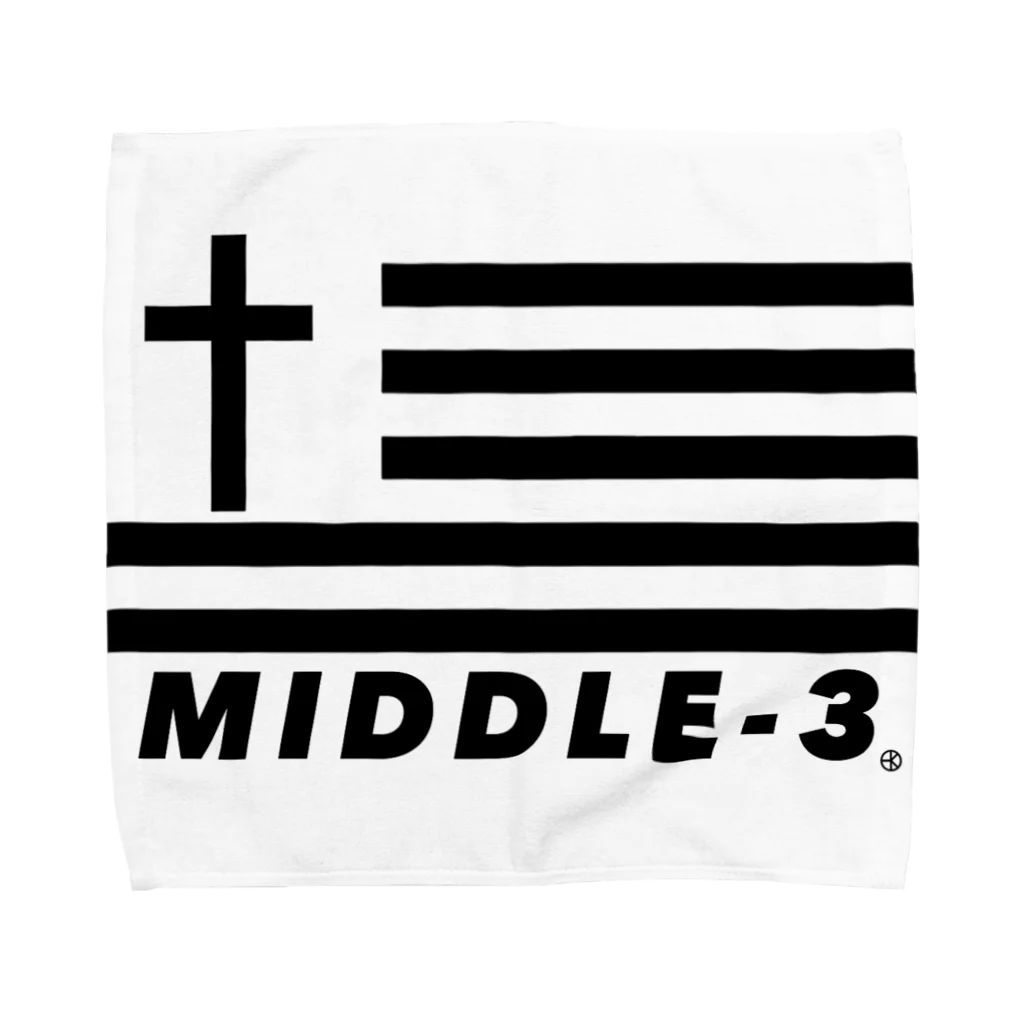 Middle-3のMiddle-3 タオルハンカチ