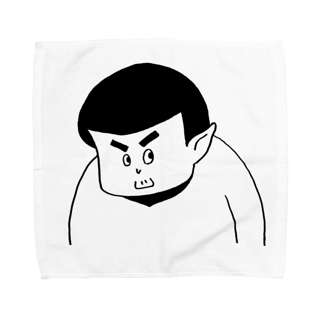 ぱくぱくショップの宇宙人 Towel Handkerchief