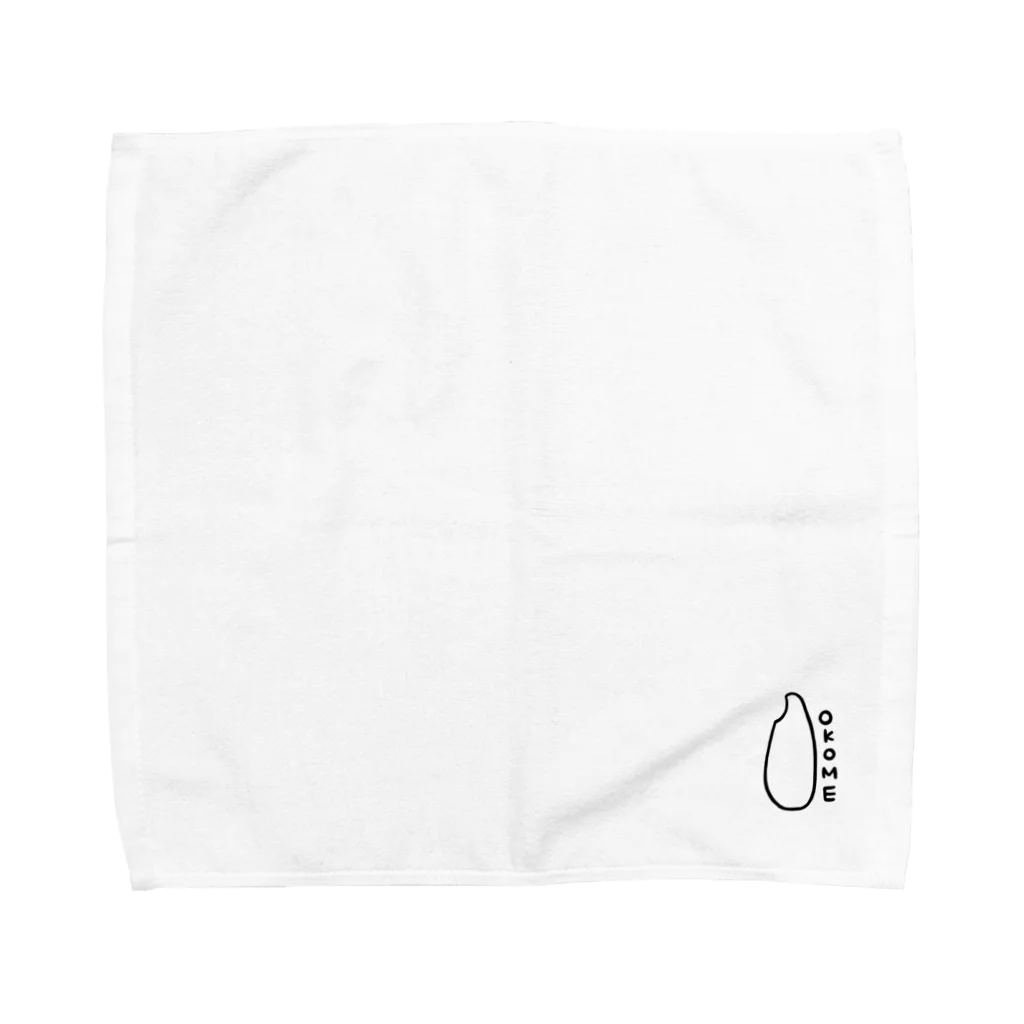 かたおかのはこのOKOME Towel Handkerchief