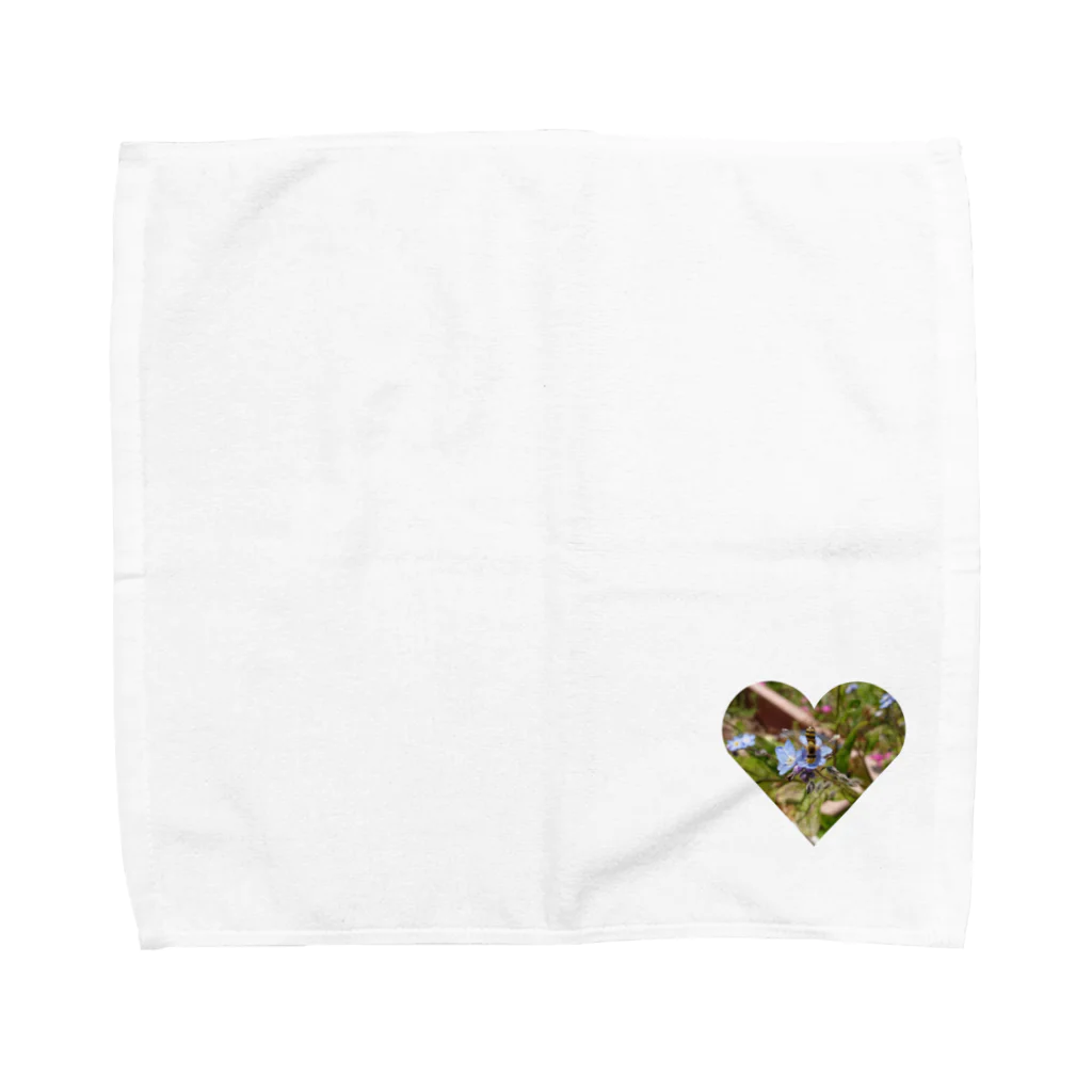 shihoのフラワーbee Towel Handkerchief