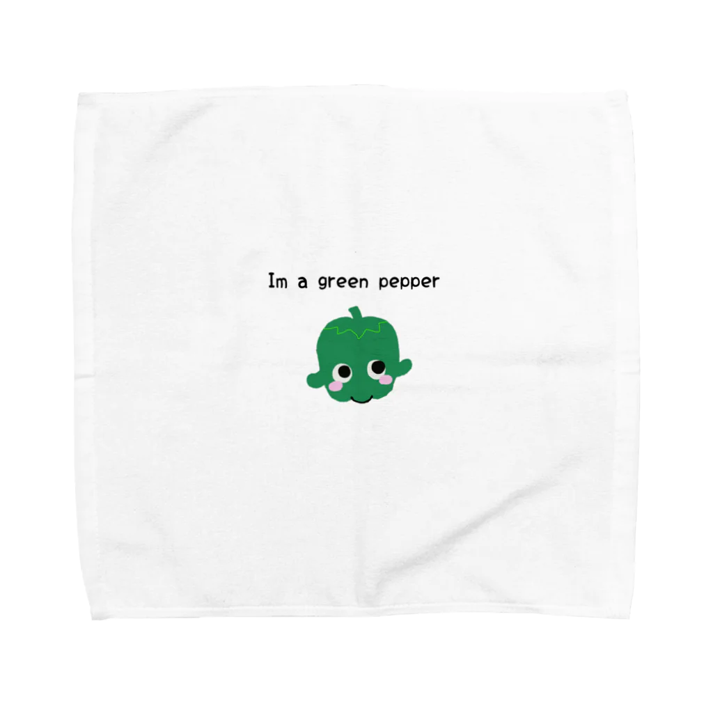 よろずの絵本 (YORO's)の僕はピーマン Towel Handkerchief